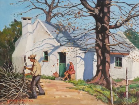 Oil on Stretched CanvasSize: (405x305x16)mmUnframedSOLD 2018 (C&amp;A Ackerman - SA)